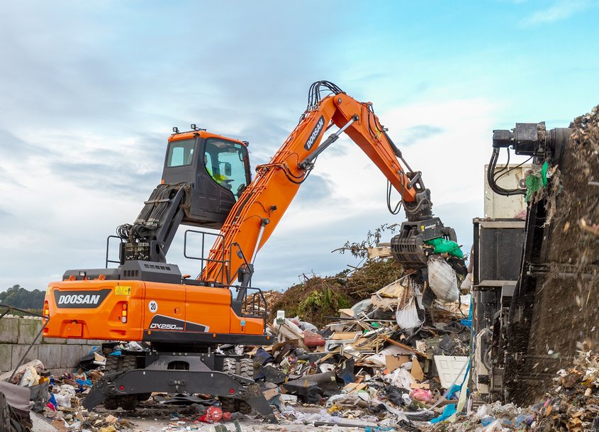 Doosan Completes Demolition and Material Handler Lines